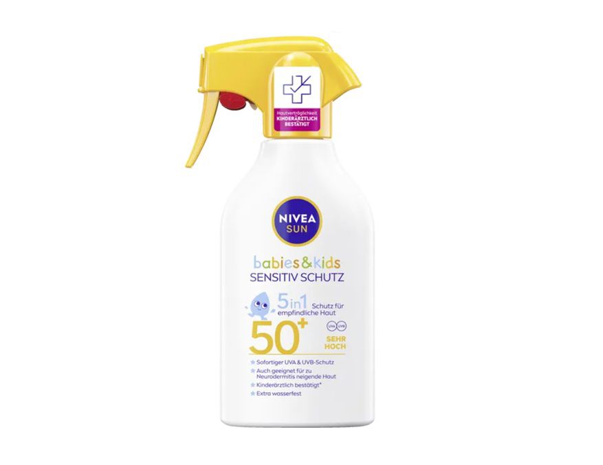 NIVEA SUN Babies & Kids 5in1 Sensitive Protection SPF 50+ – Extra Gentle Sun Protection